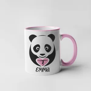 Personalized Gymnastics Panda Mug