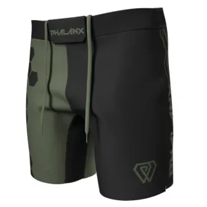 Phalanx Triarii RIZR Black MMA Grappling BJJ Shorts