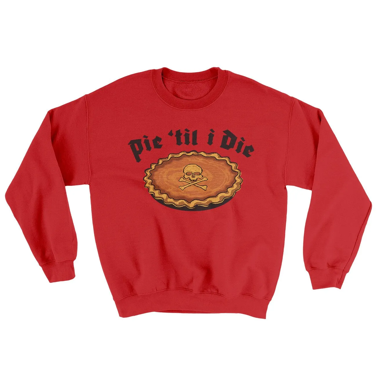 Pie Til I Die Ugly Sweater