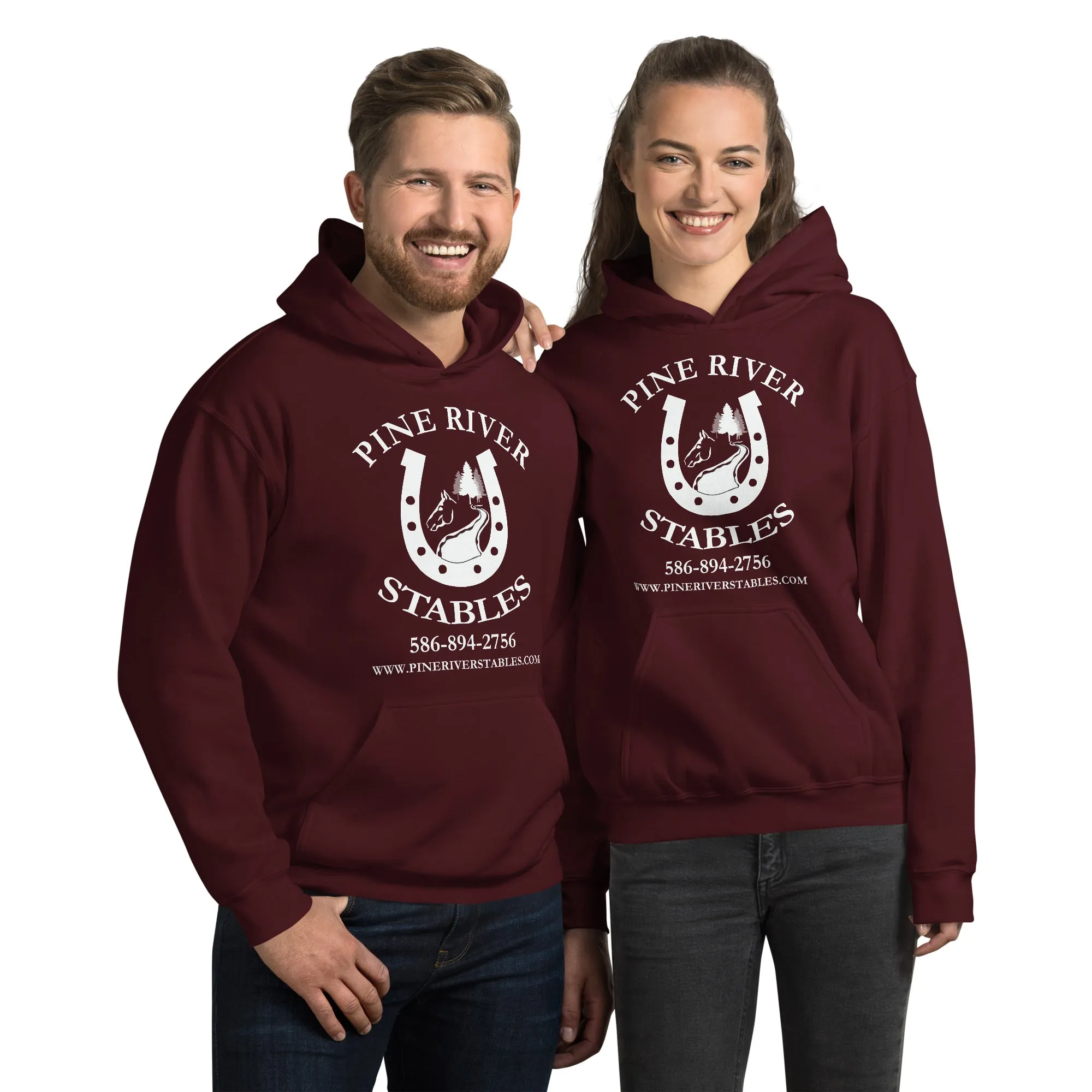 Pine River Stable Logo Hoodie