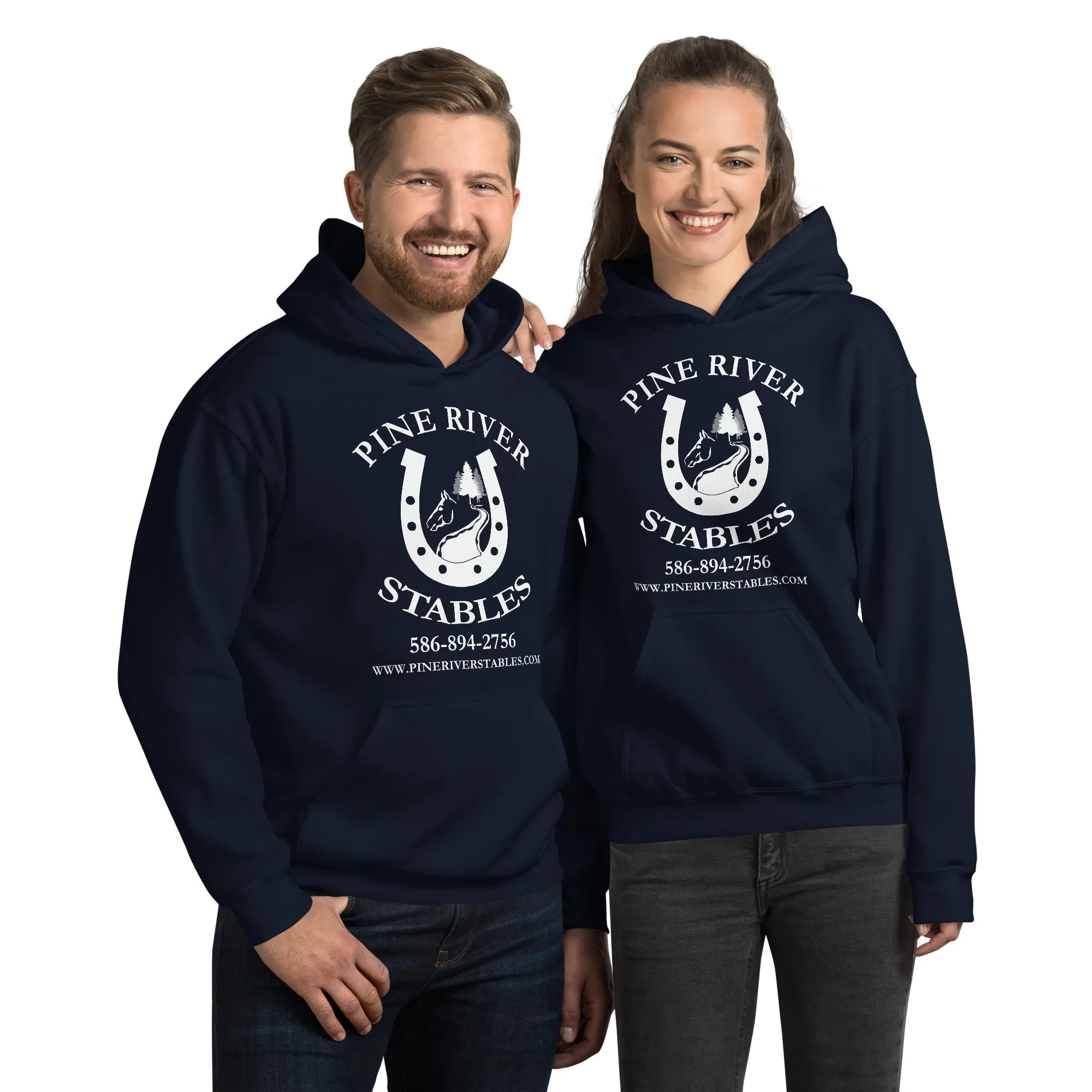 Pine River Stable Logo Hoodie