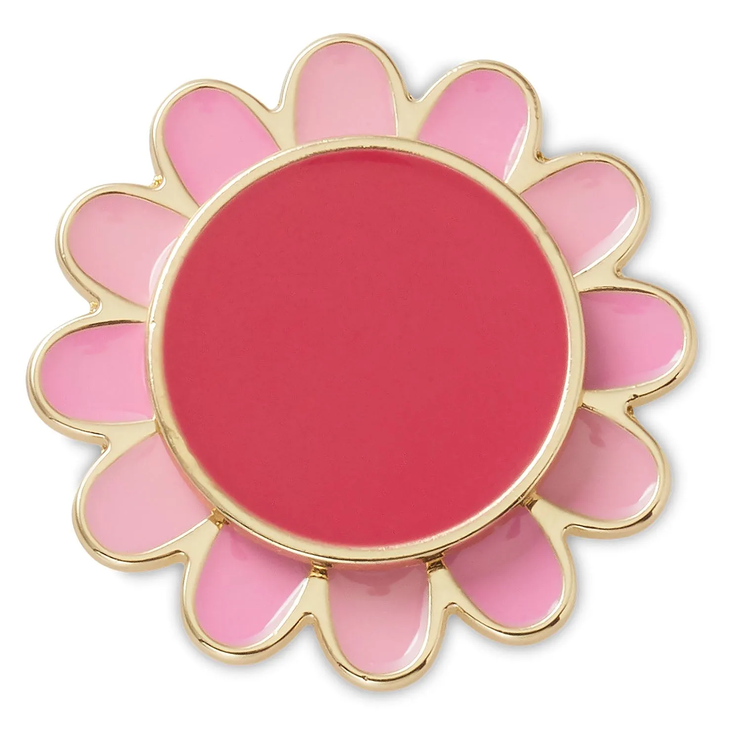 Pink Spinner Flower Jibbitz