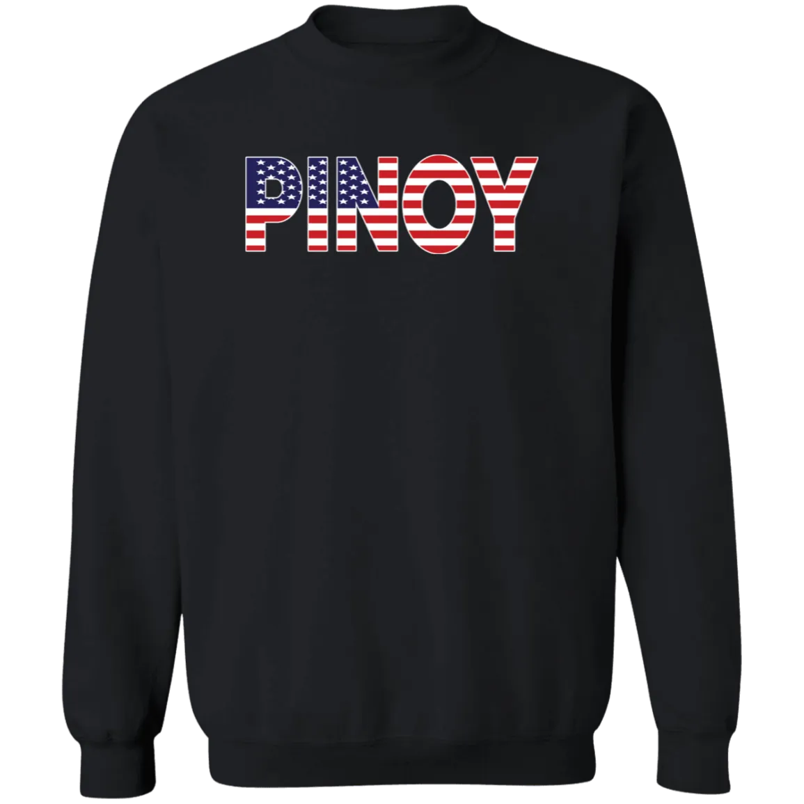 Pinoy American Unisex Crewneck Pullover Sweatshirt