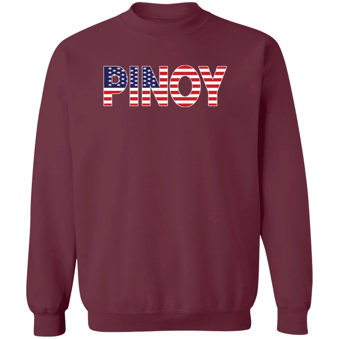 Pinoy American Unisex Crewneck Pullover Sweatshirt
