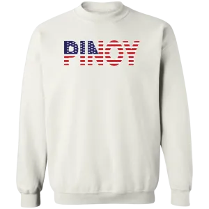 Pinoy American Unisex Crewneck Pullover Sweatshirt