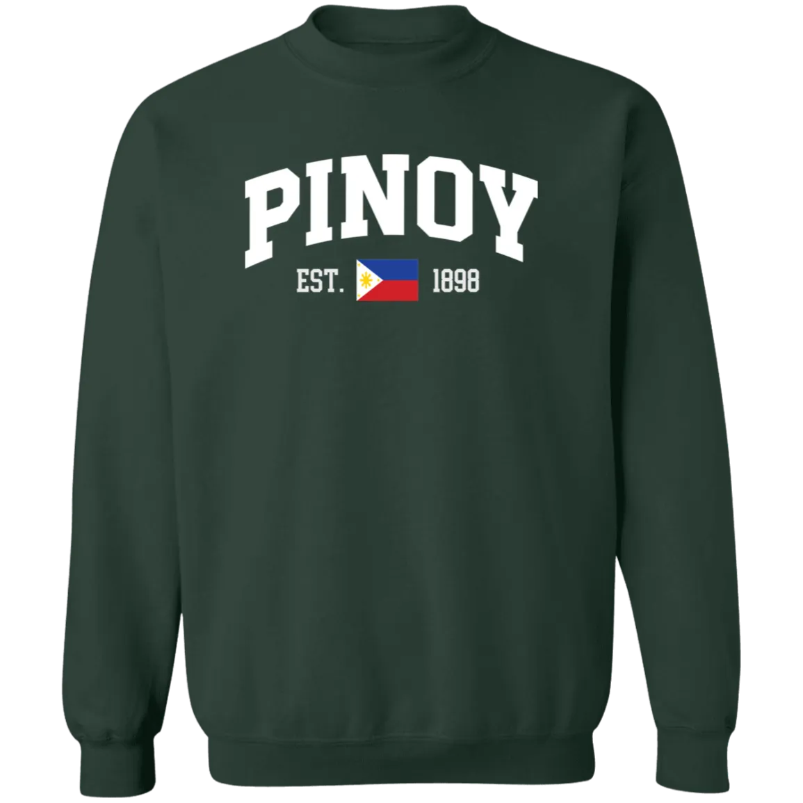 Pinoy Est 1898 Unisex Crewneck Pullover Sweatshirt
