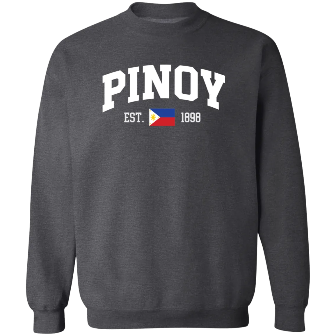 Pinoy Est 1898 Unisex Crewneck Pullover Sweatshirt