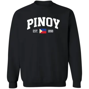 Pinoy Est 1898 Unisex Crewneck Pullover Sweatshirt