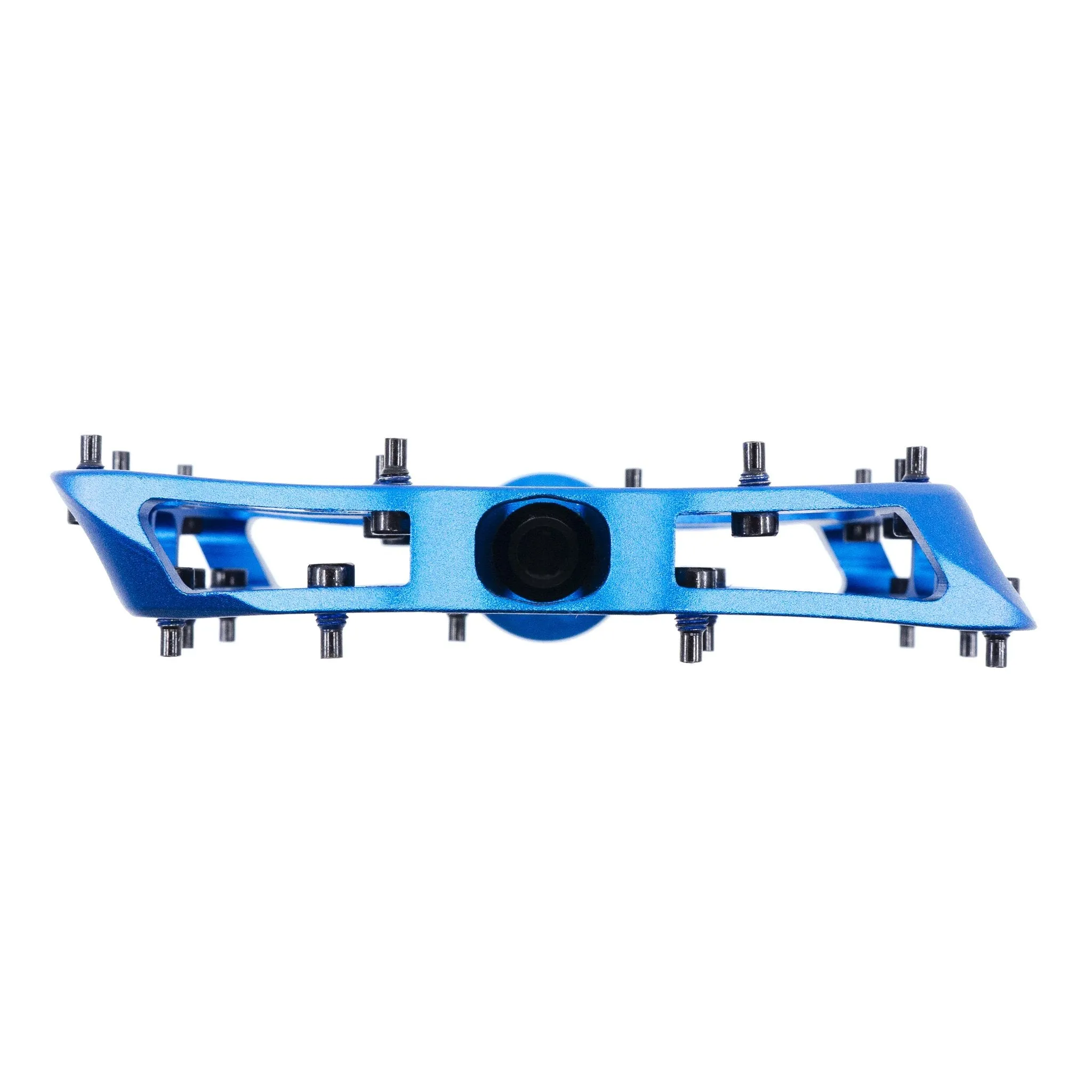 Plus Flat Pedal Aluminum Body 22Pins Blue