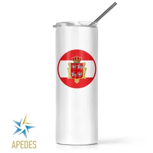 Polish - Lithuanian Commonwealth Stainless Steel Skinny Tumbler 20 OZ