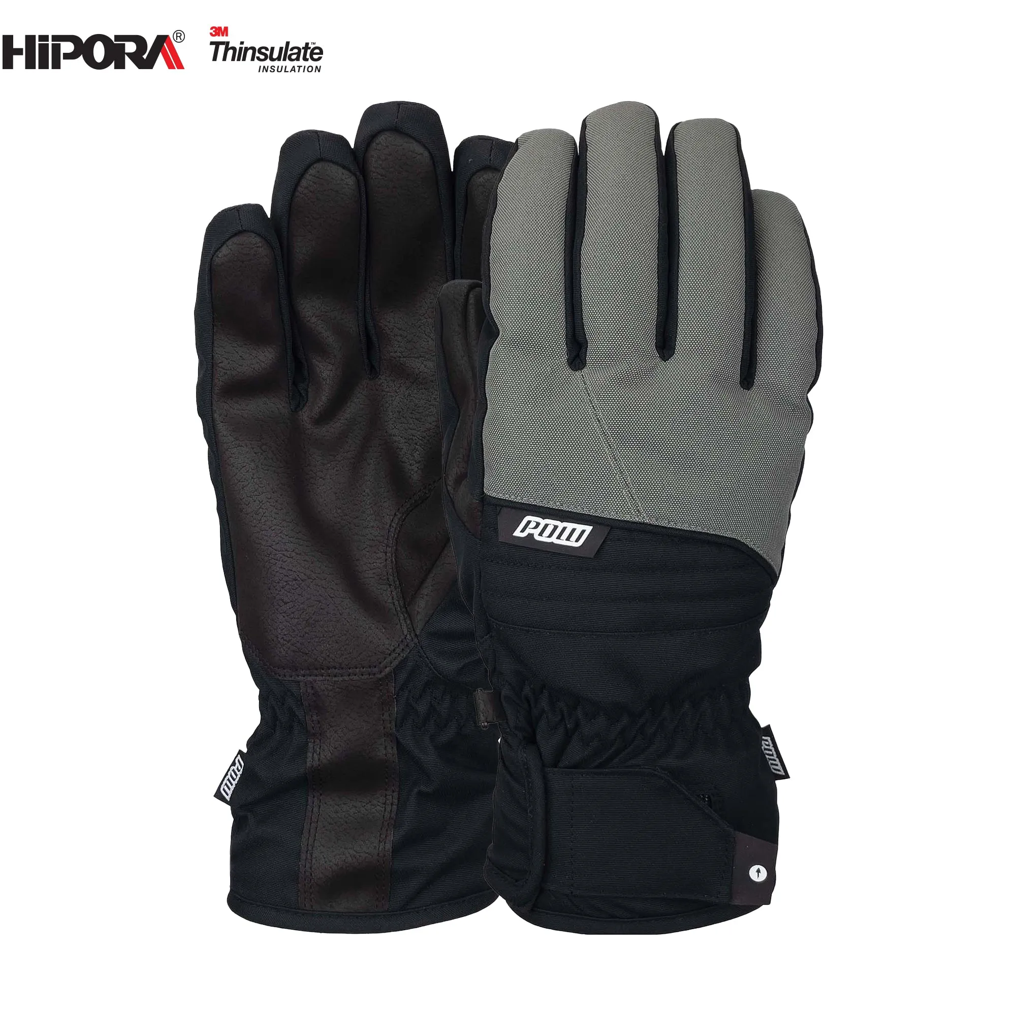 POW GLOVES ZERO GLOVE 2.0 GUNMETAL