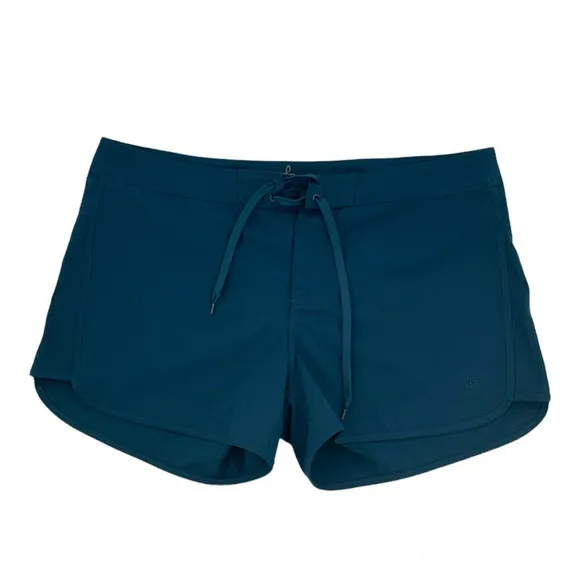 prAna Shorts Women's Size Large Lightweight High Rise Drawcord Hiking Running