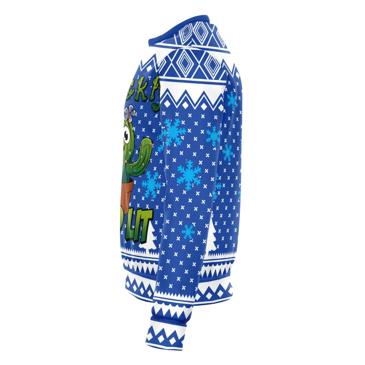 Prickly and Lit - Athletic Sweatshirt