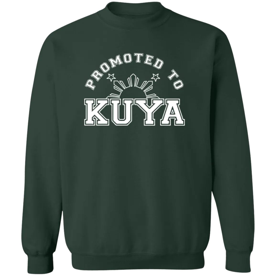 Promoted To Kuya Unisex Crewneck Pullover Sweatshirt