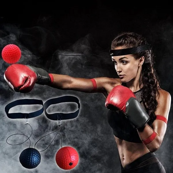 Pu Ball Head Wear Speed Ball Boxing Magic Ball Reaction Ball Fight Training Reaction Ability Coordination Vent Fist Speed