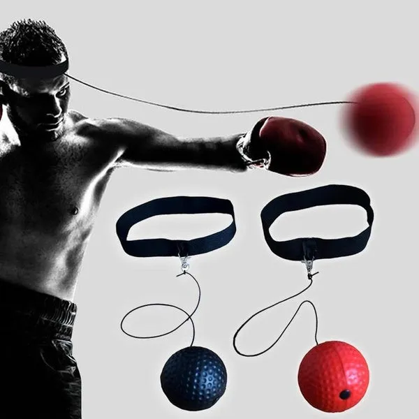 Pu Ball Head Wear Speed Ball Boxing Magic Ball Reaction Ball Fight Training Reaction Ability Coordination Vent Fist Speed