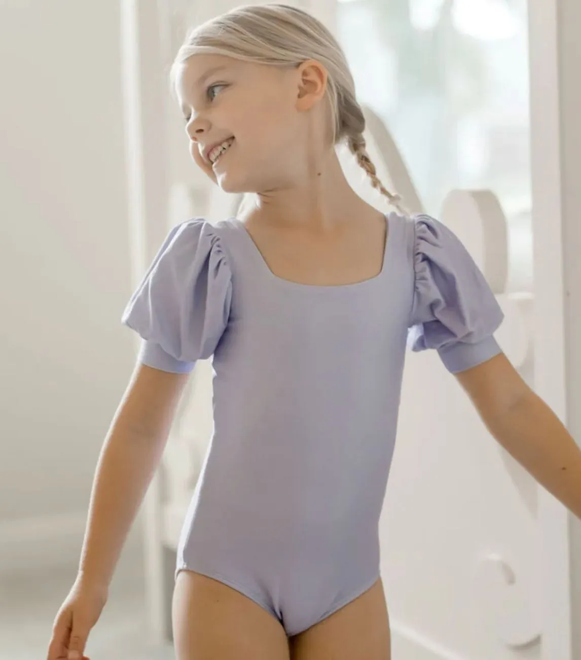 Puff Sleeve Leotard