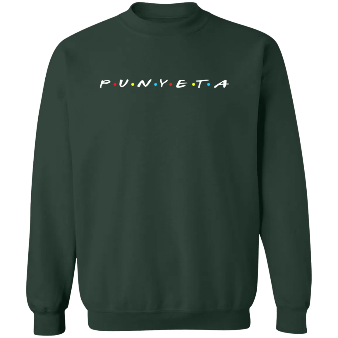 Punyeta Friends Unisex Crewneck Pullover Sweatshirt