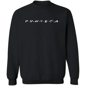 Punyeta Friends Unisex Crewneck Pullover Sweatshirt