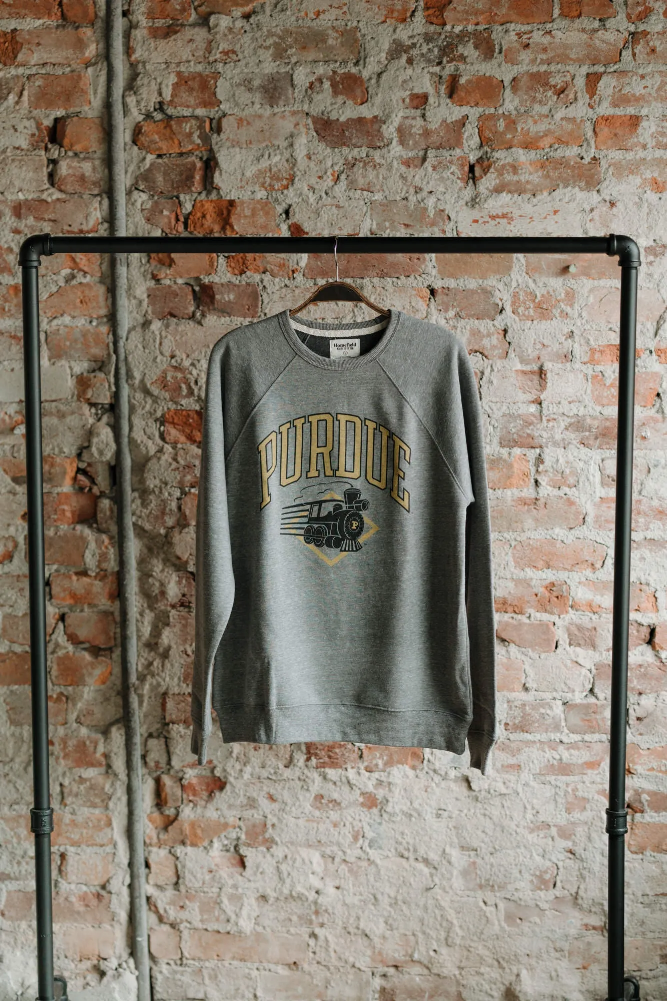 Purdue 1990s Boilermaker Special Logo Crewneck