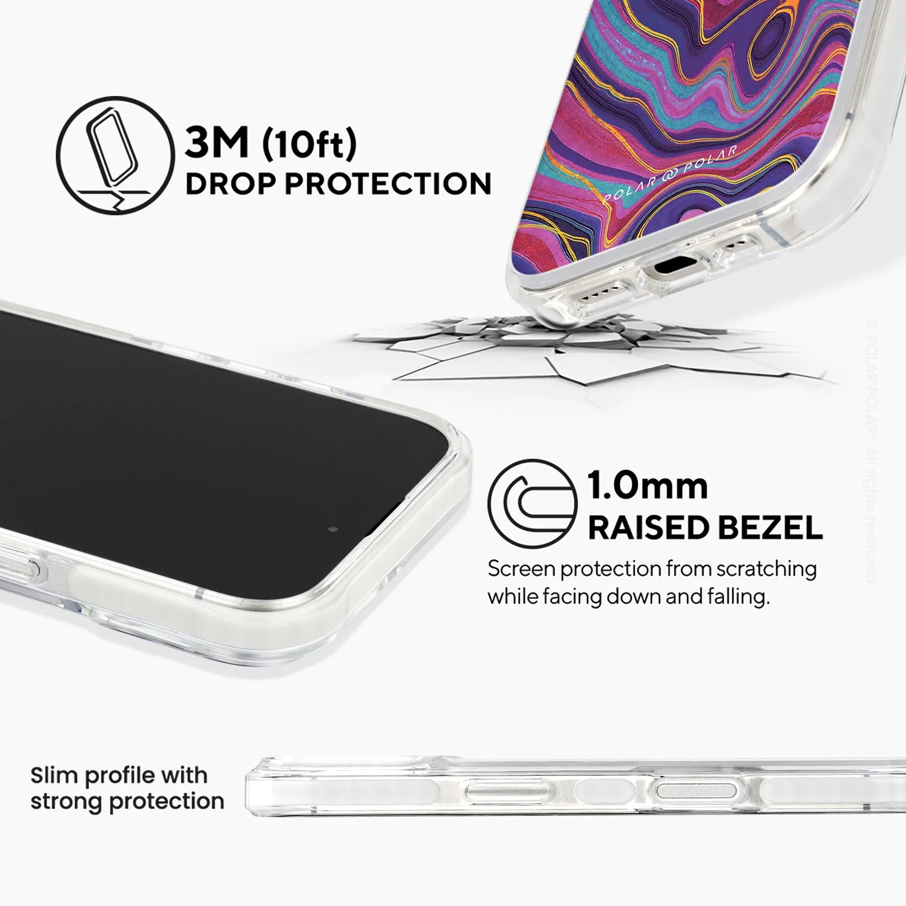 Rhythm in the Desert - iPhone 16 Clear Bumper MagSafe Case