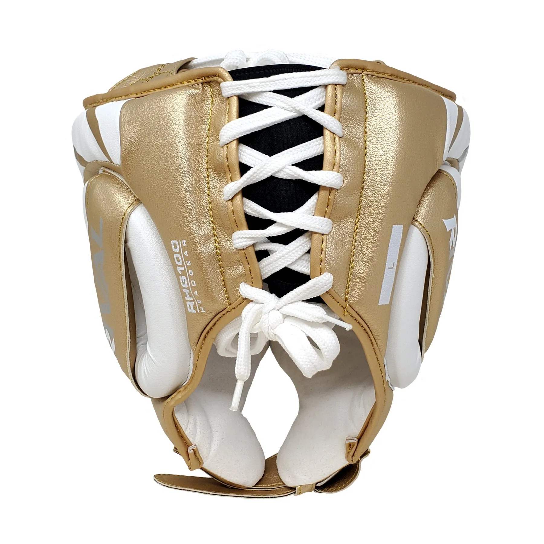 Rival Boxing RHG100 Professional Headgear White/Gold