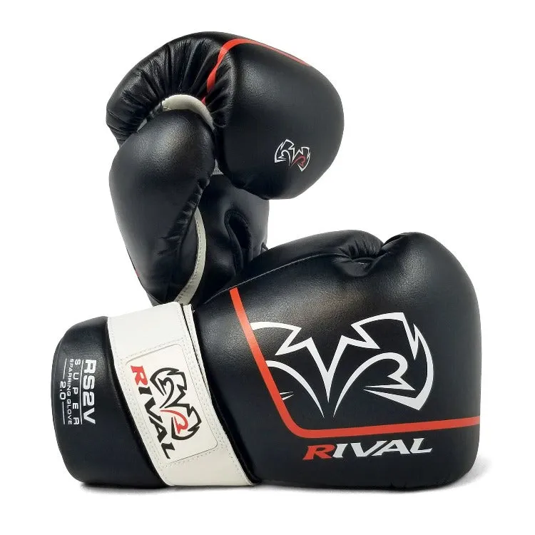 RIVAL®  RS2V SUPER SPARRING GLOVES 2.0 | Gloves for Men & Women Heavy Bag Gloves for Adults Boxing Gloves Men Lightweight Punching Bag Boxing Gloves for Training Sparring Boxing Gloves Kickboxing Gloves