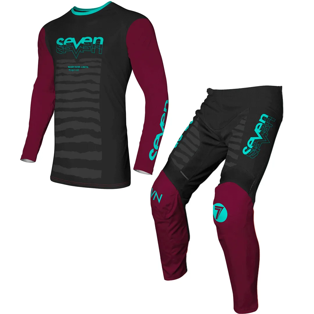 Seven - 23.1 Vox Surge Black/Burgundy MX Combo