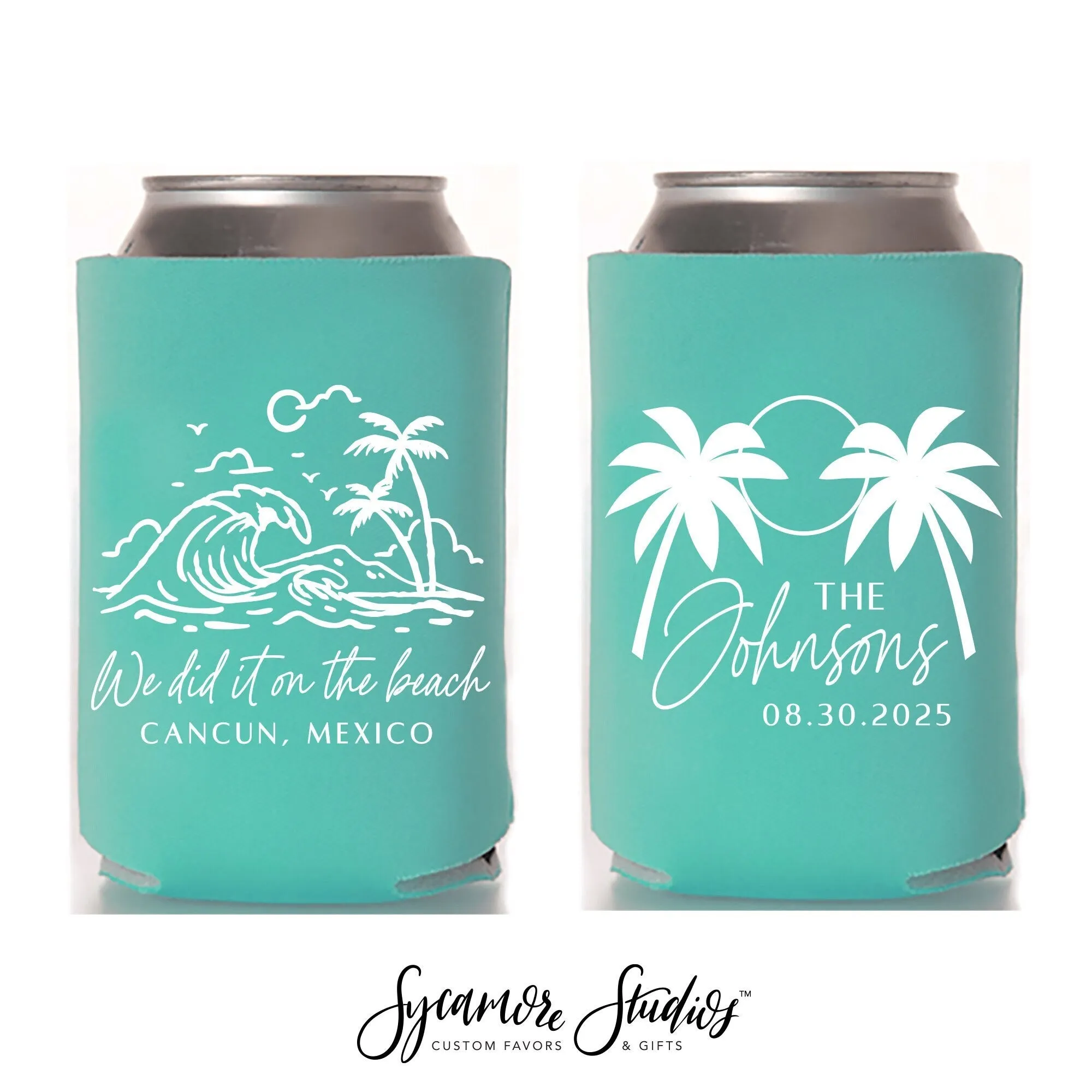Sip Sip Hooray - Wedding Can Cooler #95R