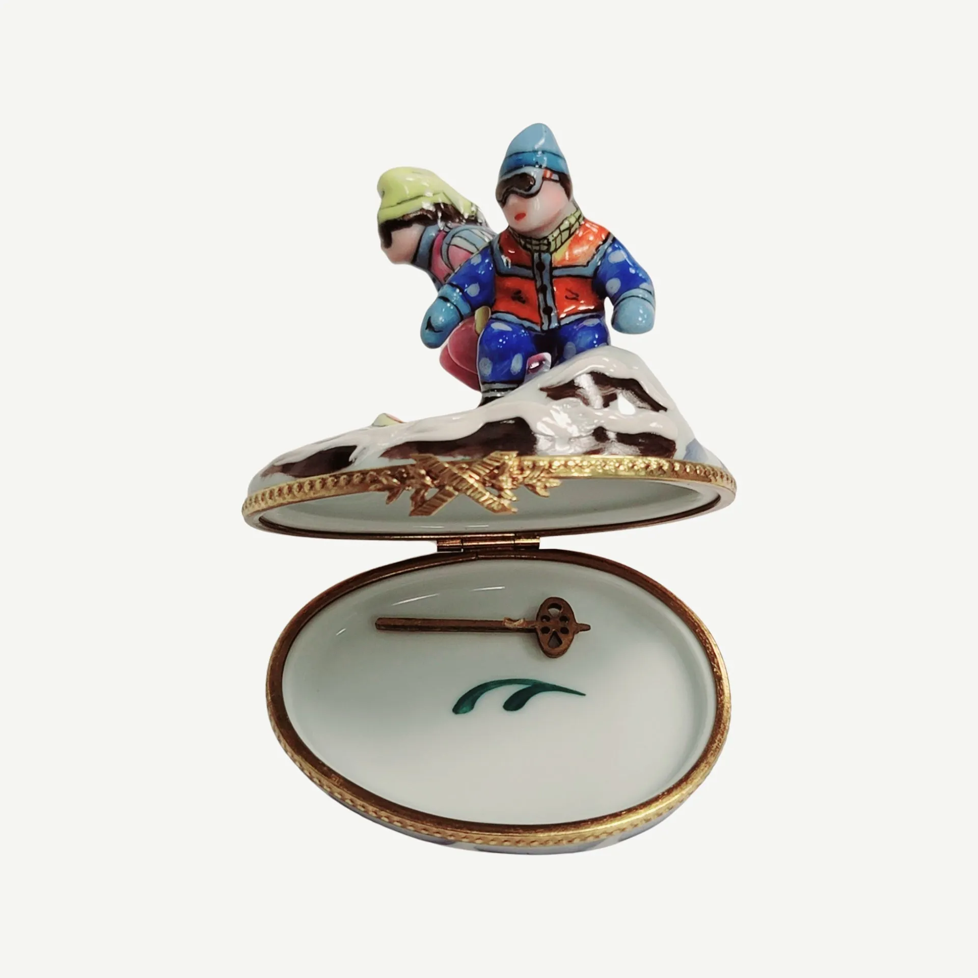 Skiers Skiing