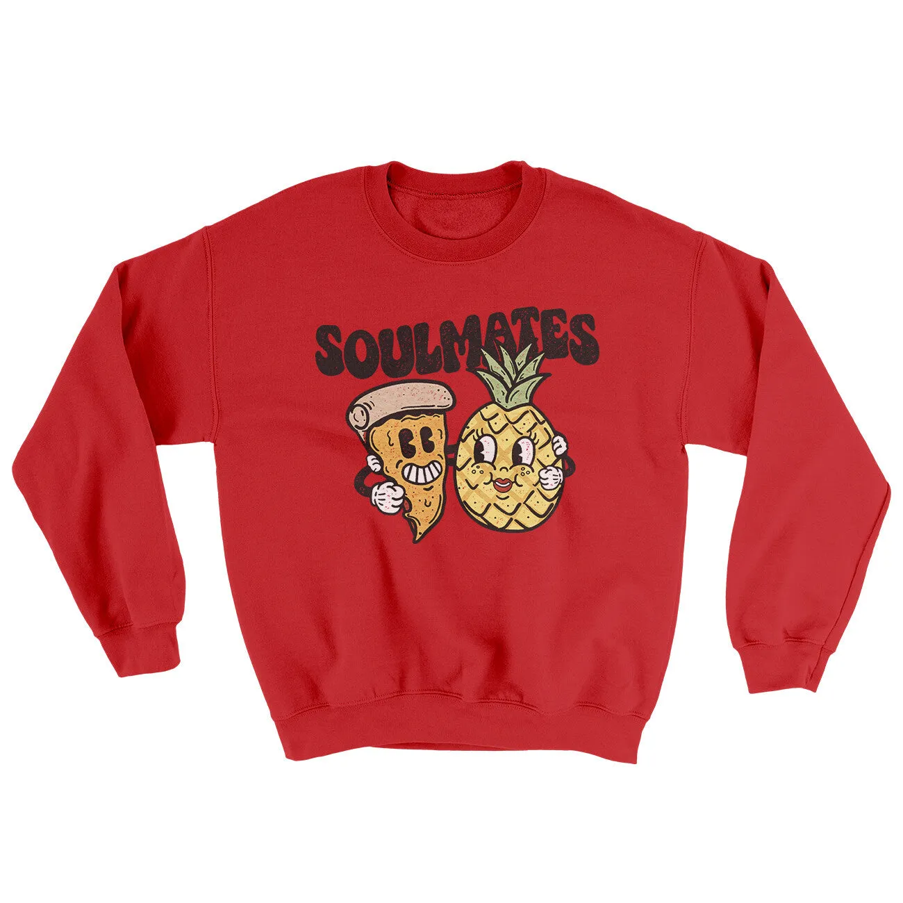 Soulmates Pineapple & Pizza Ugly Sweater