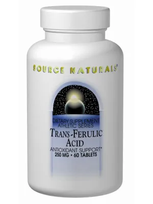 Source Naturals, Trans Ferulic Acid, 250mg, 30 ct