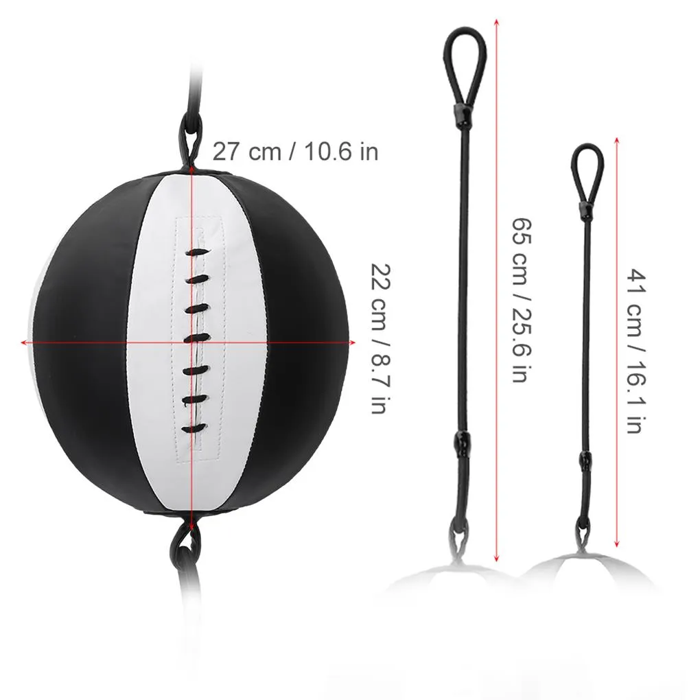 Speed Ball Boxing Training Fitness Ball Punch Bag Hanging Ropes