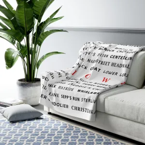 Stowe, Vermont - Fleece Blanket