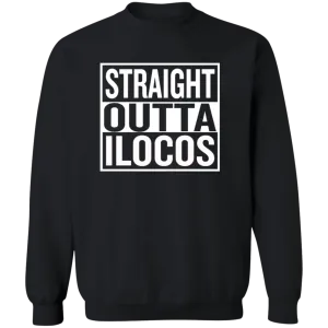Straight Outta Ilocos Unisex Crewneck Pullover Sweatshirt
