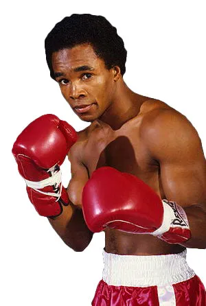 Sugar Ray Leonard Autographed personalized Everlast Boxing Glove