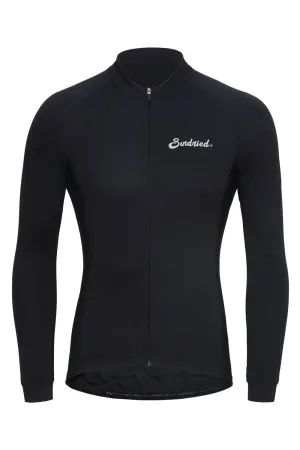 Sundried Sport Men's Black Long Sleeved Cycle Jersey
