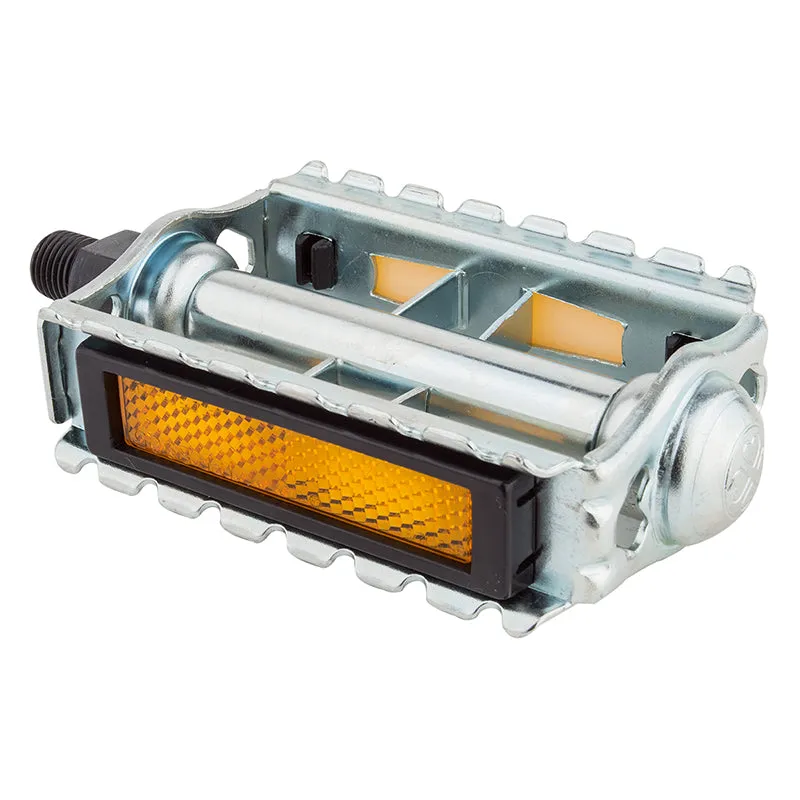 Sunlite Classic Rat Trap Pedals Silver