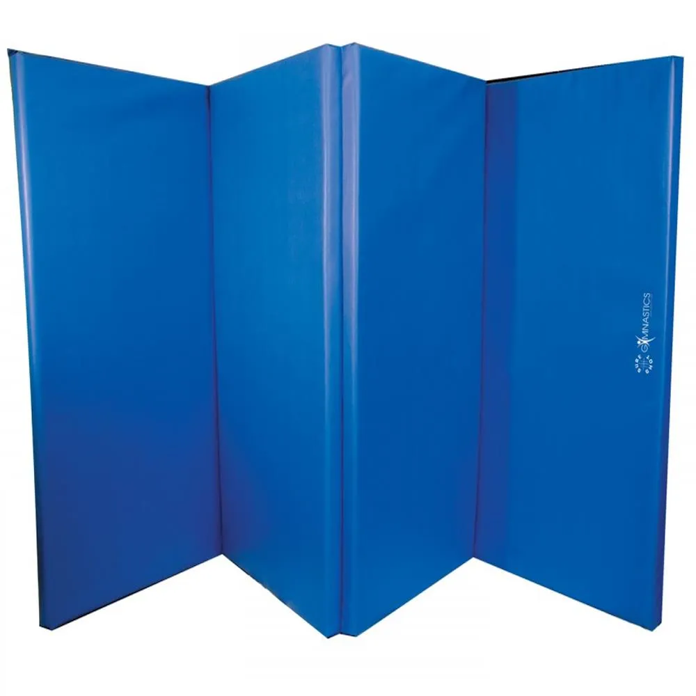 Sure Shot Foldable Gymnastics Mat (Blue) | 60mm