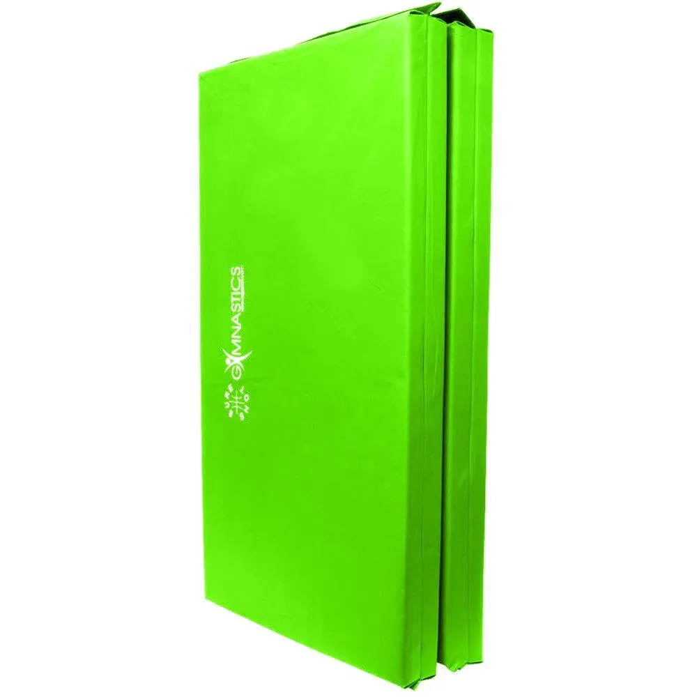 Sure Shot Foldable Gymnastics Mat (Lime Green) | 60mm