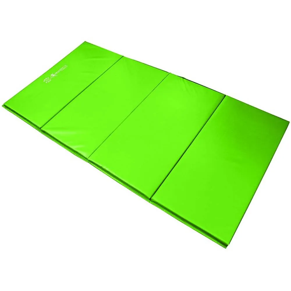 Sure Shot Foldable Gymnastics Mat (Lime Green) | 60mm