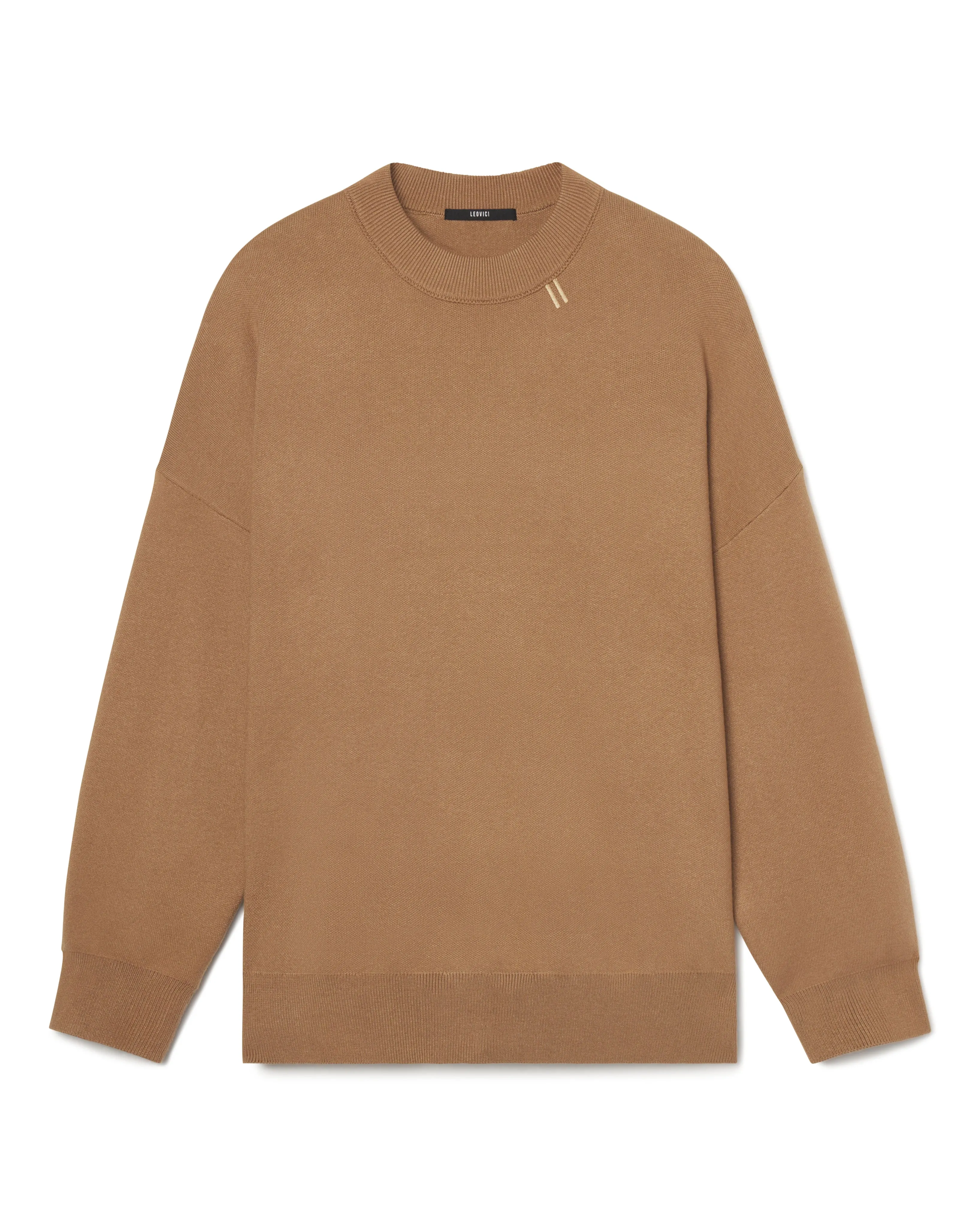 Sweater Crewneck - Camel
