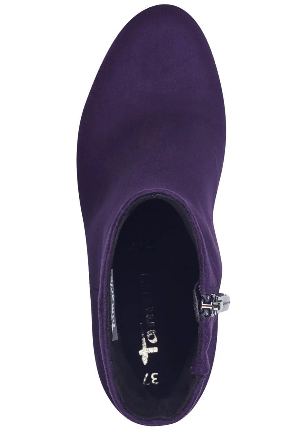 Tamaris Stella Vegan Booties Purple