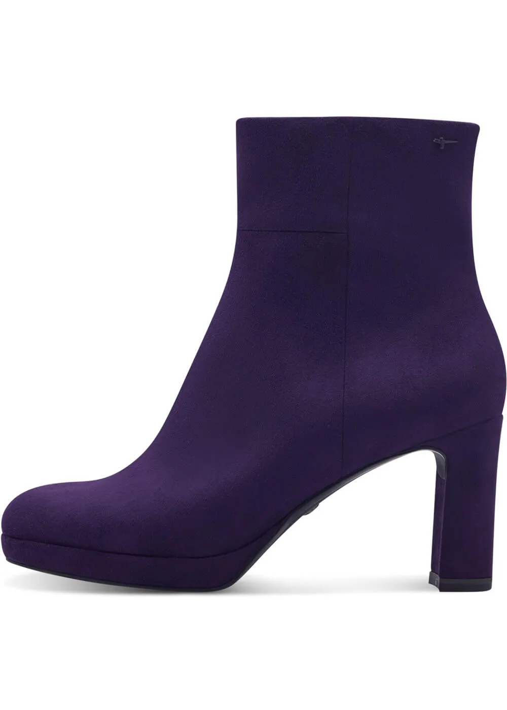 Tamaris Stella Vegan Booties Purple