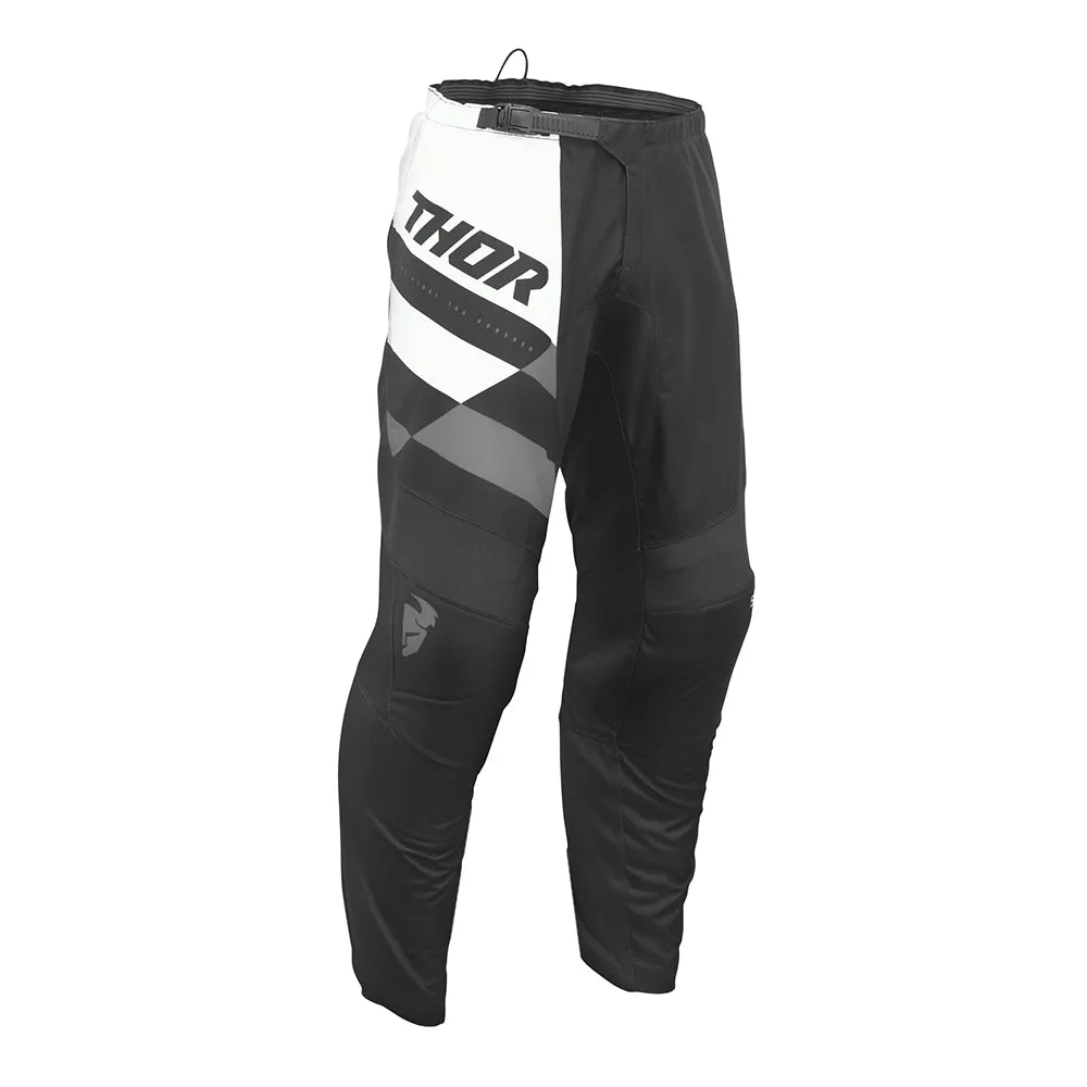 Thor Sector Checker Pants Youth Blk/Gray