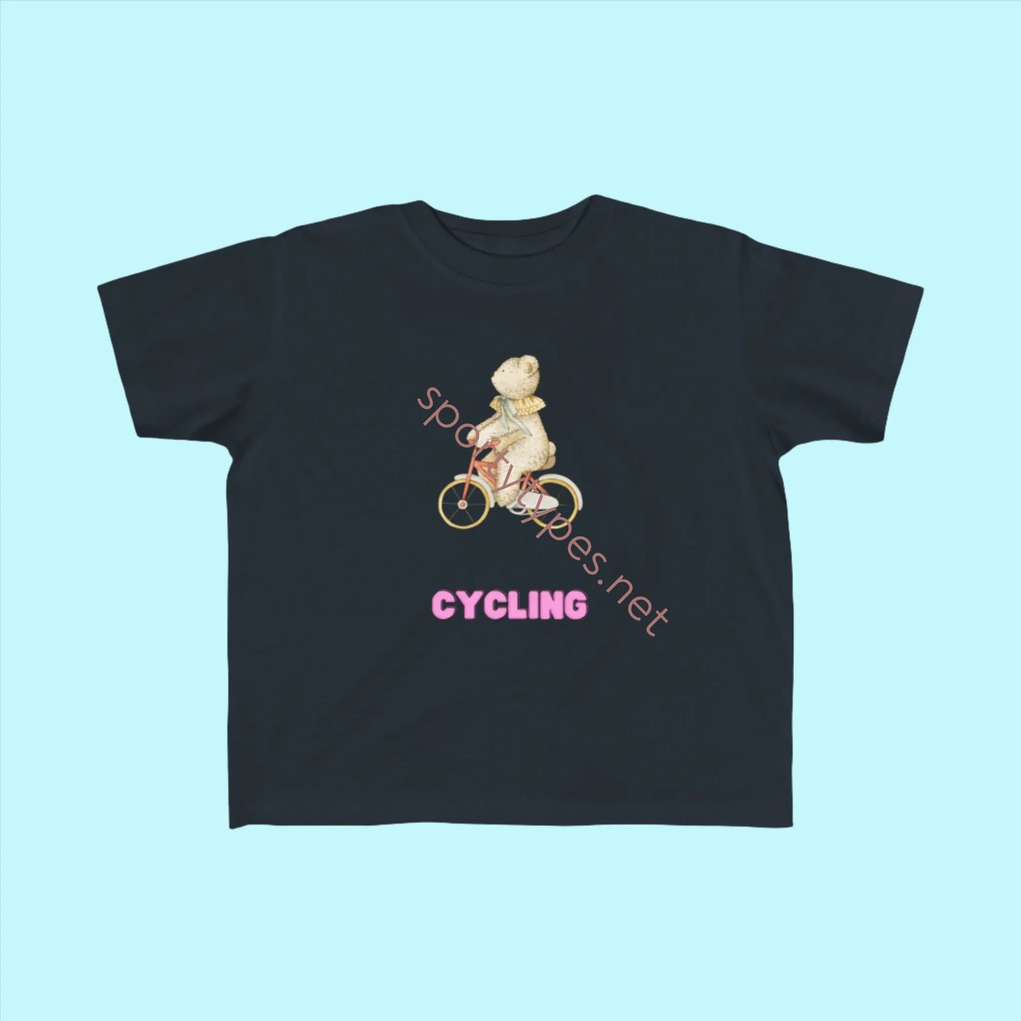 Toddler Cycling Fan Jersey T-Shirt