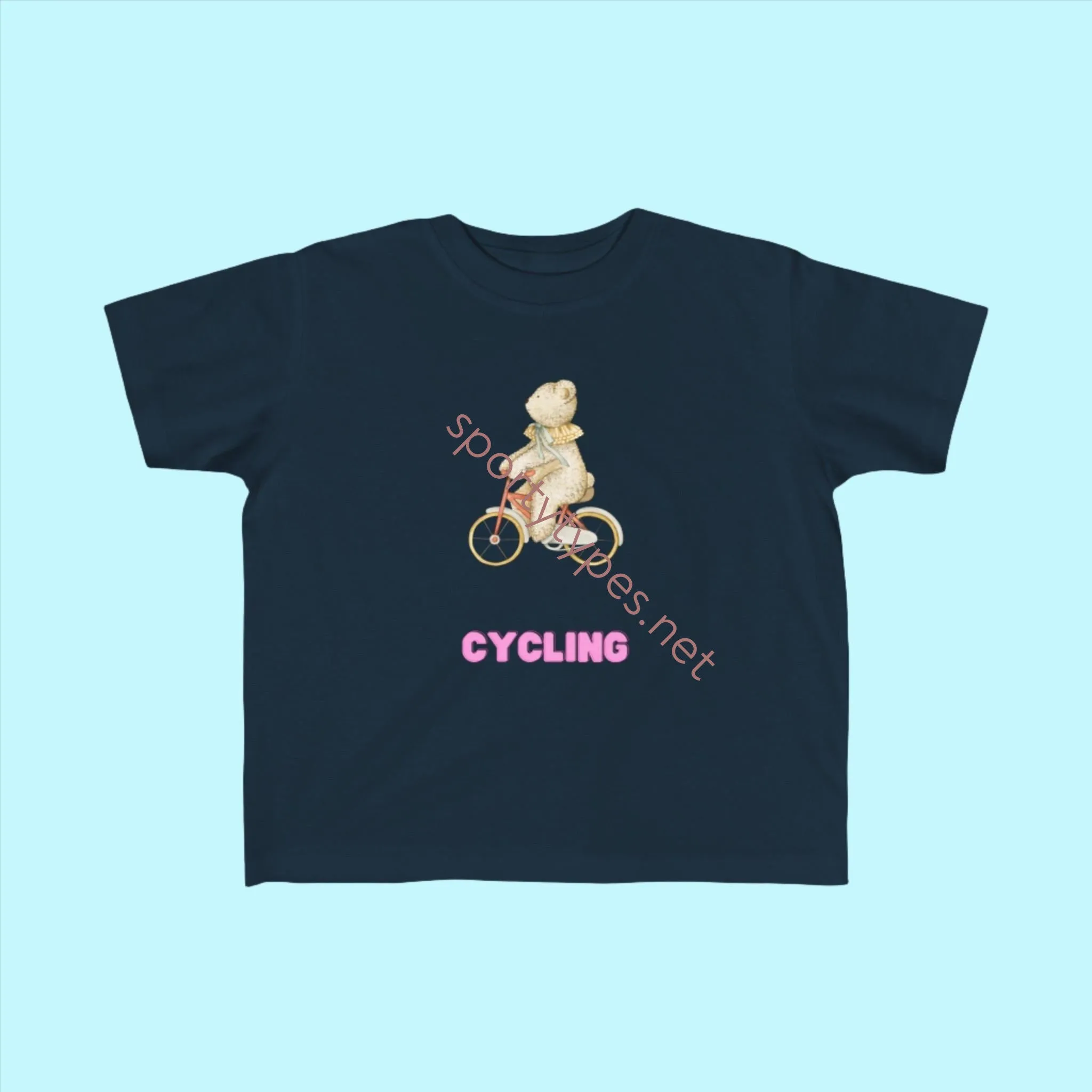 Toddler Cycling Fan Jersey T-Shirt