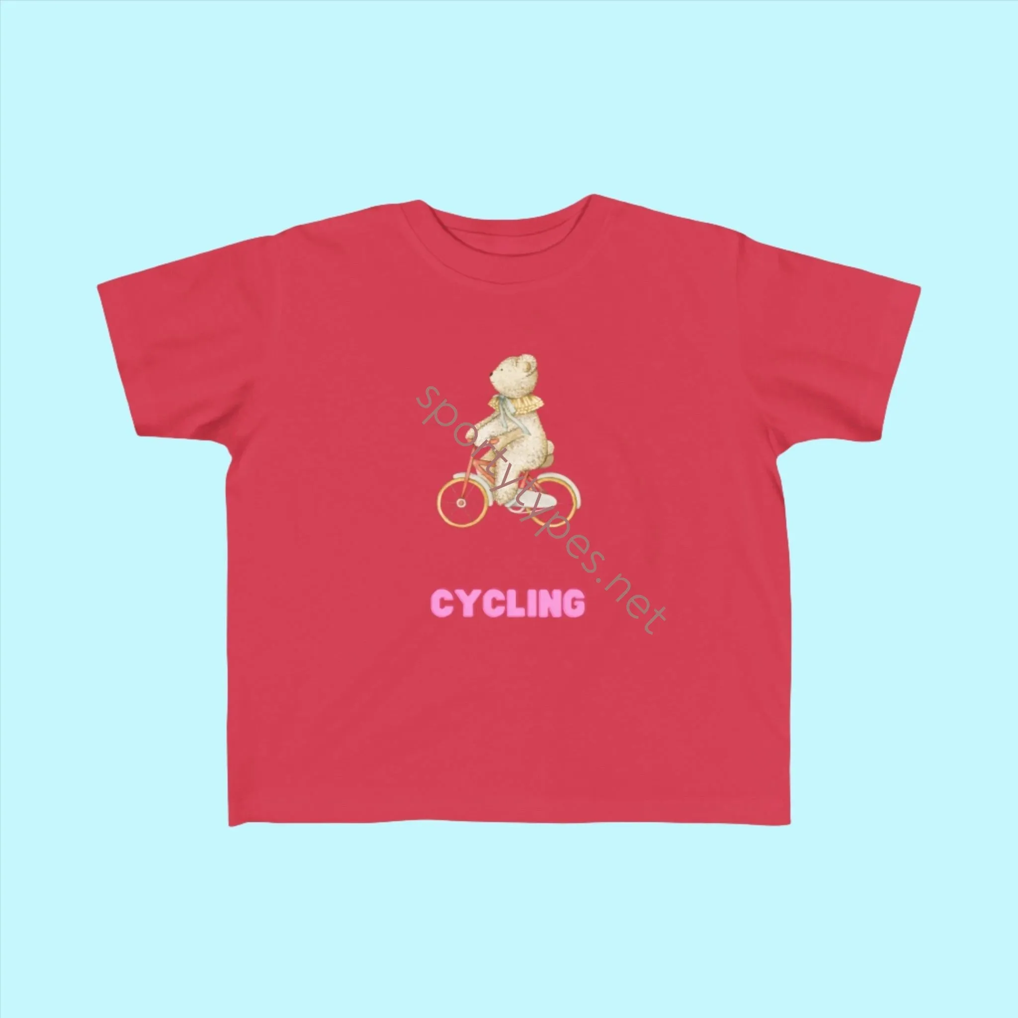 Toddler Cycling Fan Jersey T-Shirt