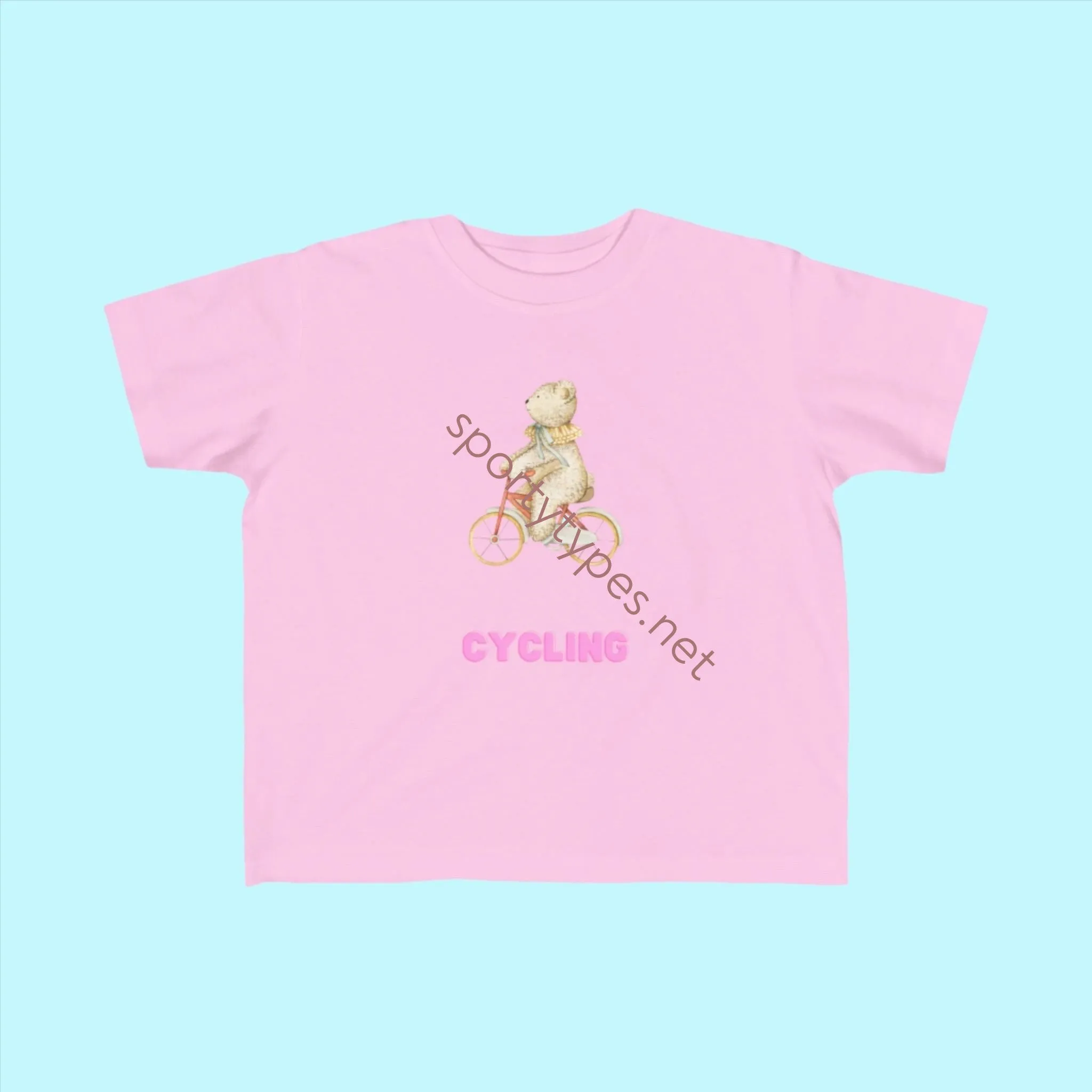 Toddler Cycling Fan Jersey T-Shirt