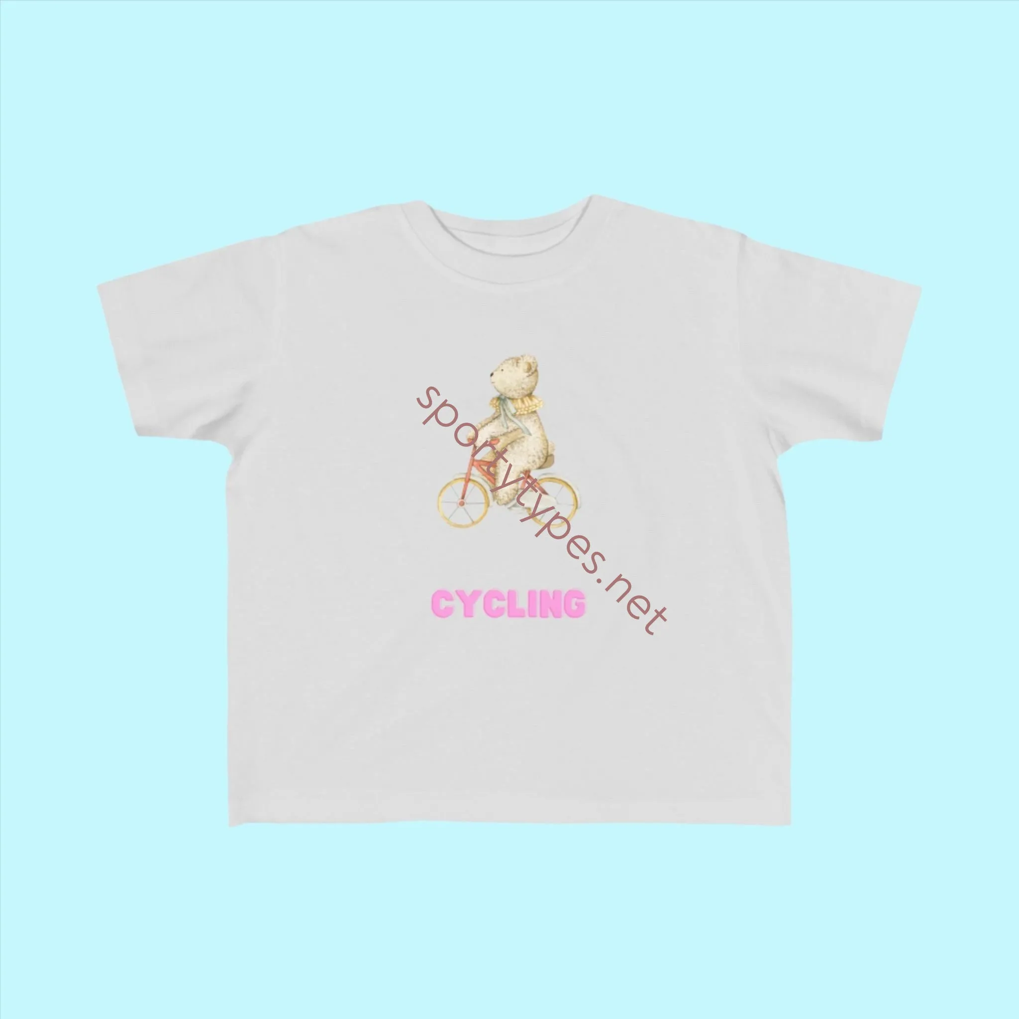 Toddler Cycling Fan Jersey T-Shirt